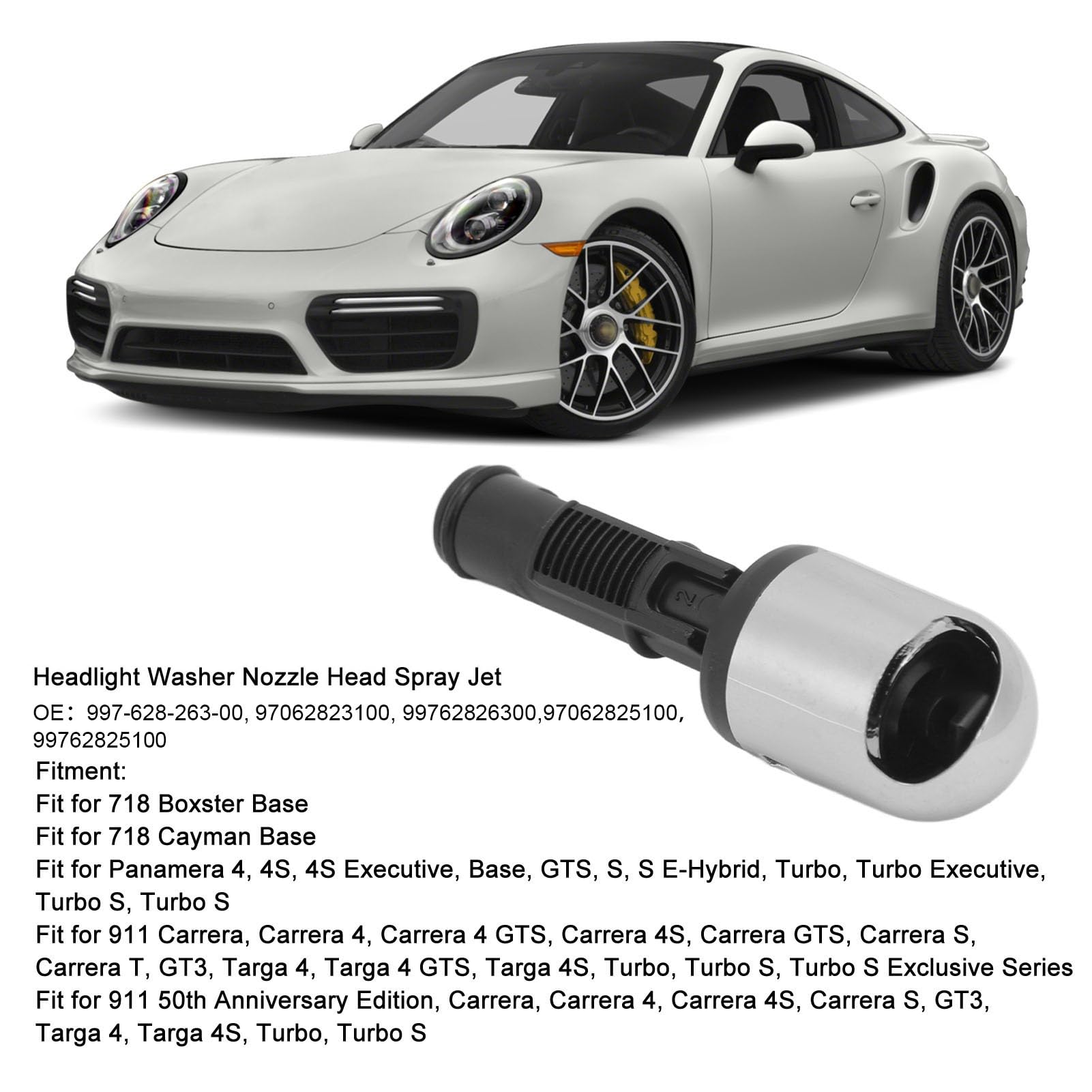 ポルシェ　ライト Sche 911 LEDヘッドライト用991〜992 gt3rsマトリックスキセノン